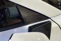 2020-2025 C8 Corvette Carbon Fiber Wrapped A-Pillar Overlays