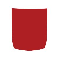 2015-2019 C7 Corvette Stinger Style Stripe - Solid Stripe - Matte Red - Z06