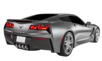 2014-2019 C7 Corvette Side Marker/3rd Brake Light Blackouts - Light Smoked Vinyl