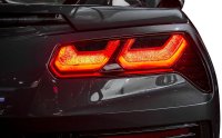 2014-2019 C7 Corvette Tail Light/Side Marker/3rd Brake Light Blackout Kit - Light Smoked Vinyl