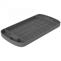 Large - Charcoal Silicone Tool Tray - S&B 80-1004L