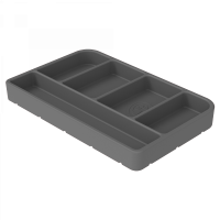 Tool Tray Silicone Small Color Charcoal S&B 80-1004S