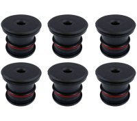 Silicone Body Mount Kit For 08-16 Ford F-250/F-350 Powerstroke 6.4L/6.7L Reg/Extend Cab 6 Pc S&B ...