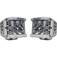 Flood Surface Mount White Housing Pair D-SS Pro RIGID Industries 862113