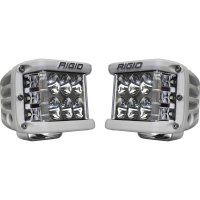Driving Surface Mount White Housing Pair D-SS Pro RIGID Industries 862313