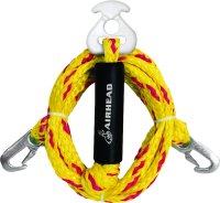 Airhead Heavy-Duty Tow Harness for Boats with 12 ft Rope and 4 Rider Capacity