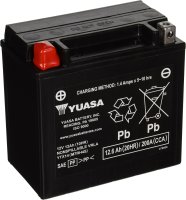 Yuasa 12V Factory Activated AGM Battery - Made in the USA