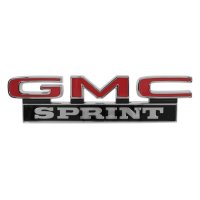 1971-1972 GMC Truck Front Fender Emblem, "GMC Sprint", Sold as a Pair