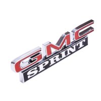 1971-1972 GMC Truck Tailgate Emblem, "GMC Sprint", Sold as Each