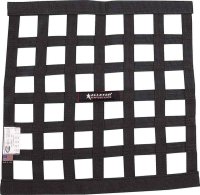 Allstar ALL10280 Black 18" High x 18" Wide Square Border Style Ribbon Window Net