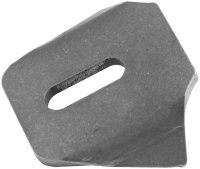 Allstar ALL60015 1-1/2" Tall 1/8" Thick 1/4" x 3/4" Hole 7/8" Mild Steel Center Hole Height Body ...