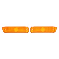 1967 Full-Size Chevrolet Amber Parking Light Lens, Sold as a Pair