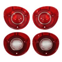 1972 Malibu Tail Light and Back Up Light Lens Set