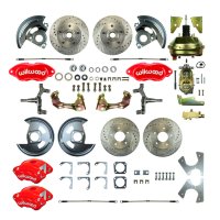 1964-1972 Chevelle GM A-Body The Right Stuff Performance 4-Wheel Disc Brake Conversion Kit with P...
