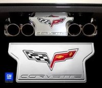 C6 Corvette Billet Exhaust Plate