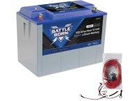 Battle Born Batteries 100AH 12V Smart LiFePO4 Deep Cycle Heated Battery BB10012IH