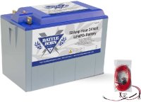 2024 Battle Born Batteries 50AH 24V LiFePO4 Heated Battery Kit BB5024H-1KIT
