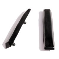 Metro 5-7/16" Long X 1" Wide Rear Bumper Guards For Dodge Challenger 1970-72; BG 101-A