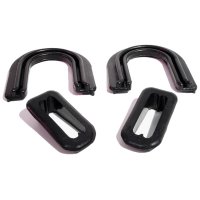 Metro SUPERsoft (BG 87) Front Bumper Collar Seals (4-Pc) For 1937 Chevrolet Master/Master Deluxe