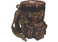 Banks Outdoors All-Season Camouflage Bucket Backpack with Swivel Seat and Storage Pockets