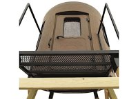 Banks Outdoors Deck Plate for Stump Hunting Blinds with Handrails and Large Platform
