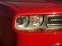 2008-2014 Dodge Challenger Brushed Stainless Headlight Surround Trim