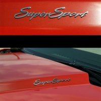 2010-2015 Camaro Polished Stainless Steel "Super Sport" Badges