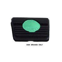 Metro SUPERsoft (CB 99-H) Clutch or Brake Pedal Pad w/ SS Center For 1967-1969 Chevrolet Camaro