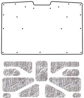 1981-1991 Chevrolet Blazer AcoustiHood Under-Hood Insulation and Sound Barrier Kit