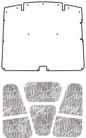 1972-1980 Chevrolet LUV Truck QuietRide AcoustiHood Under Hood Cover with Heatshield Panels and I...