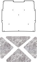 1966-1967 Comet AcoustiHood Under-Hood Insulation and Sound Barrier Kit