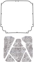 1970-1977 Comet AcoustiHood Under-Hood Insulation and Sound Barrier Kit by QuietRide Solutions