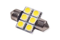 31mm SMF6 LED Bulb Amber Single Diode Dynamics DD0072S