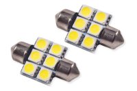 31mm SMF6 LED Bulb Green pr Diode Dynamics DD0074P