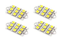 44mm SML9 LED Bulb Cool White Set of 4 Diode Dynamics DD0106Q