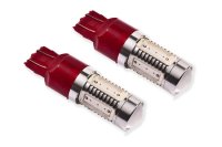 7443 LED Bulb HP11 LED Red pr Diode Dynamics DD0108P
