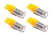 7443 LED Bulb XP80 LED Amber Set of 4 Diode Dynamics DD0114Q