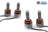 H11 SLF LED Yellow Set of 4 Diode Dynamics DD0346Q