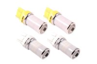 For JL Wrangler Frnt Turn Stage2 7443 LED Bulb HP48 White & Amber Diode Dynamics