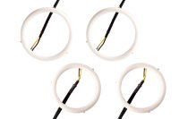 Halo Lights LED 70mm/90mm Red Four Diode Dynamics DD2263