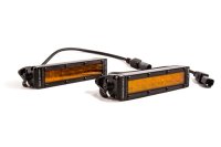 6" LED Light Bar Single Row Straight SS6 Amber Wide Light Bar pr Diode Dynamics