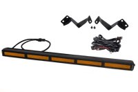 30" LED Light Bar Kit for 16-19 Tacoma Stealth Amber Flood Diode Dynamics