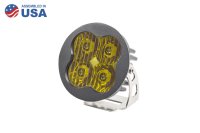 Worklight SS3 Sport Yellow Driving Round Single Diode Dynamics DD6140S