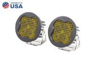 Worklight SS3 Pro Yellow Flood Round pr Diode Dynamics DD6149P