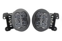 SS3 LED Fog Light Kit for 07-18 WranglerWHT SAE/DOT Fog Sport Diode Dynamics