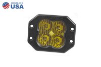 Worklight SS3 Sport Yellow Driving Flush Single Diode Dynamics DD6204S