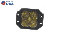 Worklight SS3 Sport Yellow SAE Fog Flush Single Diode Dynamics DD6206S