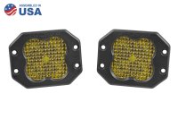 Worklight SS3 Pro Yellow Flood Flush pr Diode Dynamics DD6213P