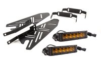For 2017-19 Ford Raptor SS Fog Kit SS 6.0" Amber Driving Diode Dynamics