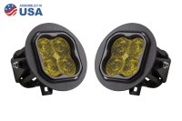 Stage Series 3" Type FT SS3 Fog Light Kit 2,700 Lumens YLW SAE Diode Dynamics